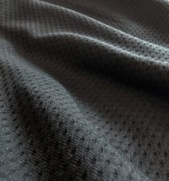 Solarmesh Oversized Tee - Black(Solarmesh Oversized Tee Black) -Tomboyx Shop Solor Mesh Black Fabric Detail 2