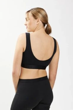 Straight Up Soft Bra - X= Black(Straight Up Soft Bra X Black) -Tomboyx Shop Straight Up Soft Bra X Black OF 2