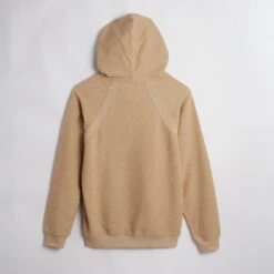 Inside Out French Terry Hoodie - Taupe(Inside Out French Terry Hoodie Taupe) -Tomboyx Shop Taupe Inside Out French Terry Hoodie 2