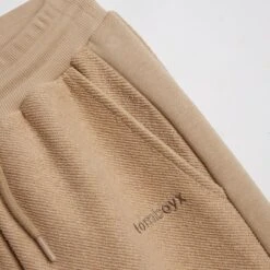 Inside Out French Terry Jogger - Taupe(Inside Out French Terry Jogger Taupe) -Tomboyx Shop Taupe Inside Out French Terry Jogger 4