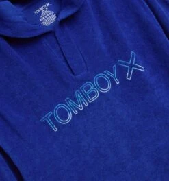 Swim Aftersun Poncho - Royal(Swim Aftersun Poncho Royal) -Tomboyx Shop Terry Royal After Sun Poncho 3