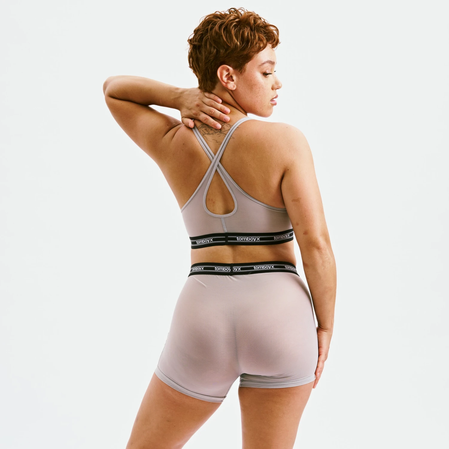 Powermesh 4.5" Trunks - Ultimate Gray(Powermesh 4 5 Trunks Ultimate Gray) 2 Powermesh 4.5" Trunks - Ultimate Gray(Powermesh 4 5 Trunks Ultimate Gray) - Image 2