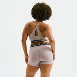 Powermesh 4.5" Trunks - Ultimate Gray(Powermesh 4 5 Trunks Ultimate Gray) 11 Powermesh 4.5" Trunks - Ultimate Gray(Powermesh 4 5 Trunks Ultimate Gray) -Tomboyx Shop Ultimate Gray Powermesh 4.5in TrunksOF4