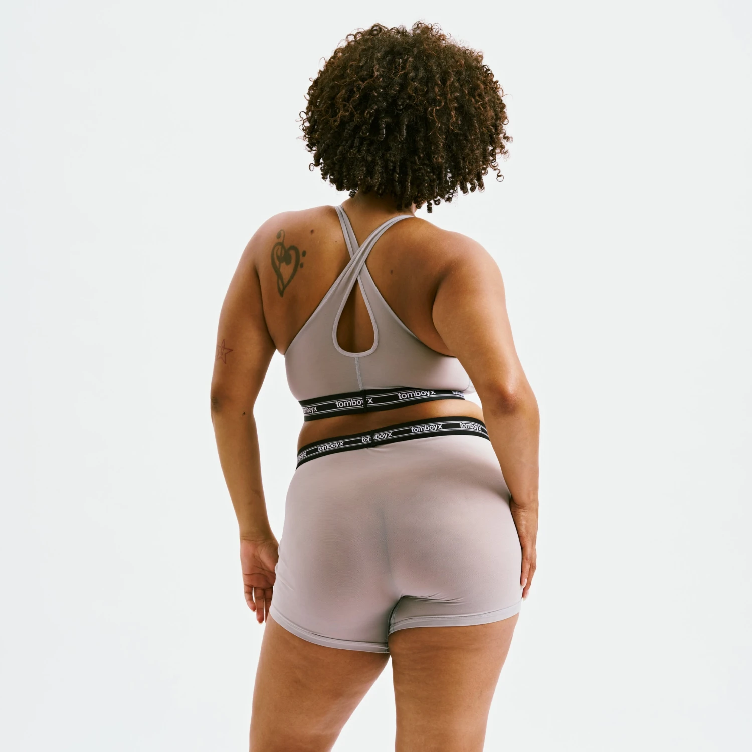 Powermesh 4.5" Trunks - Ultimate Gray(Powermesh 4 5 Trunks Ultimate Gray) 4 Powermesh 4.5" Trunks - Ultimate Gray(Powermesh 4 5 Trunks Ultimate Gray) - Image 4