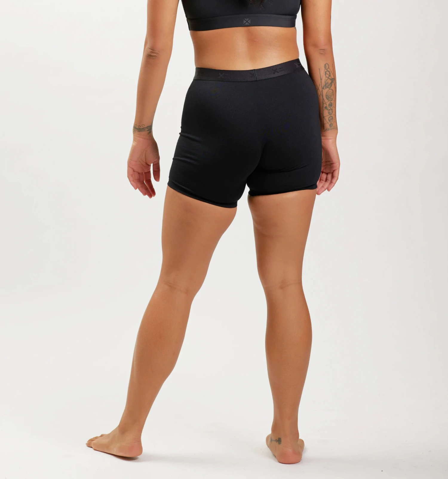 6" Fly Boxer Briefs - X= Black(6 Fly X Black) 4 6" Fly Boxer Briefs - X= Black(6 Fly X Black) - Image 4