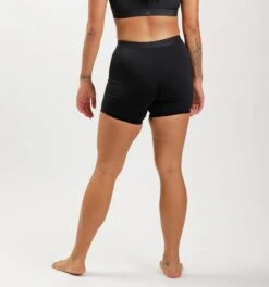 6" Fly Boxer Briefs - Caribbean Sea(6 Fly Boxer Briefs Caribbean Sea) -Tomboyx Shop x Black 6in Fly Boxer Brief On Fig 2 73dab64d e6c7 4bfd 95ba 4e288380cc60